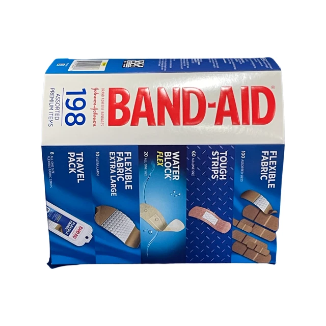 BANDAID ADHESIVE BANDAGES, Assorted, 198count 27.99 PicClick