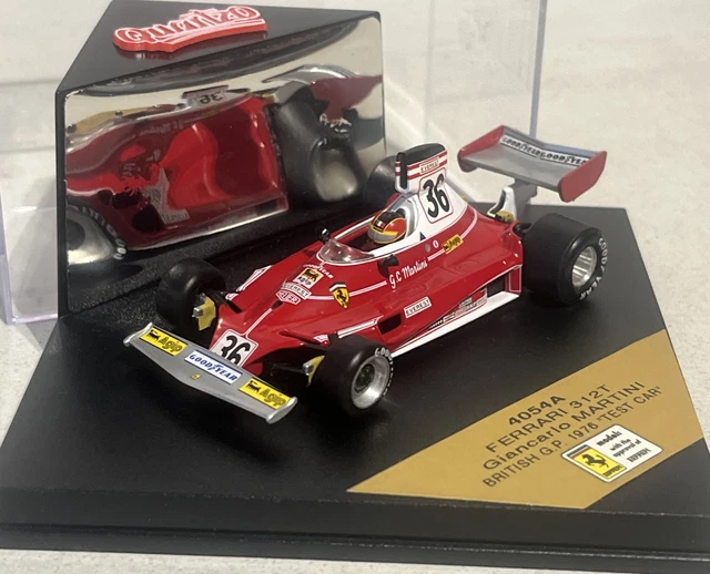 QUARTZO 4054A 1976 Ferrari 312T British GP Test Car Giancarlo