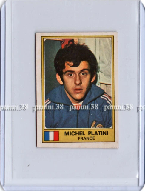 Sticker Panini Michel Platini Euro Football 76 - Rookie - Neuf
