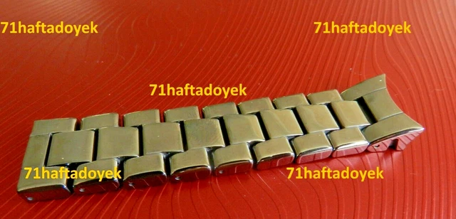 TITANIUM CERAMIC HALF Strap Band links fit AR1465 Armani Men s Watch Strap 22mm 29.50 PicClick UK