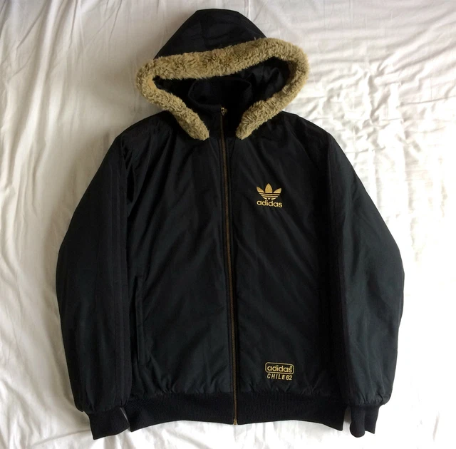 Adidas chile 62 fur jacket sale