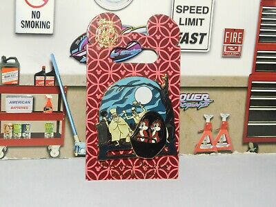 Disney Chip And Dale & The Haunted Mansion Ghosts Sliding Buggy Pin Disneyland