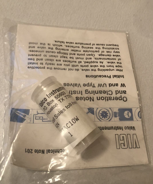 VICI-Valco Rotor Seal SSAC6W,  C6W Valve - NEW
