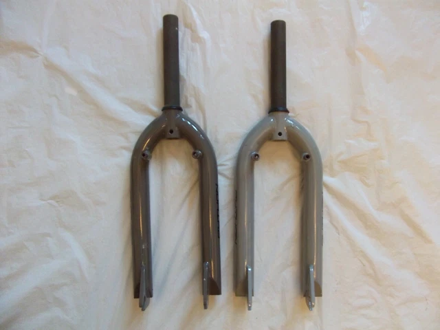 NOS Fourche Vintage VTT 20" Acier Chrome 1" Pour Potence 21mm – Pièce Rare !