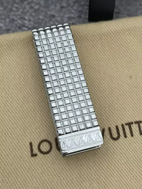 Louis Vuitton Damier Clip 14Mm Reversible Bracelet (M8035E)