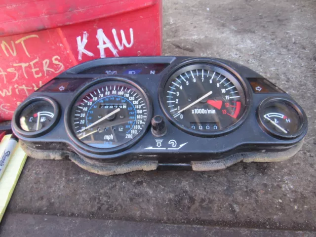 1994 kawasaki zx1100 d ninja gauges speedometer tachometer