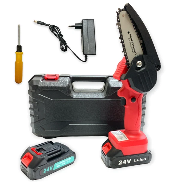 Mini Motosega 2 Batterie 48 V Elettrosega A Batteria - Foto 4