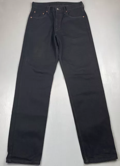 Levis 550 Mens Size 30x34 Black Relaxed Fit Tapered Leg Y2K 32x34* Denim