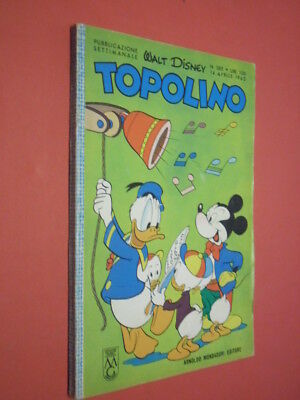 WALT DISNEY- TOPOLINO libretto- n° 385- originale mondadori- del 1963