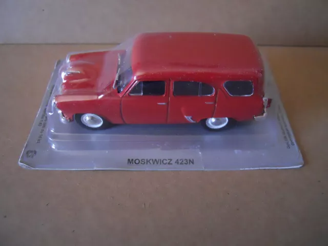 Legendary Cars MOSKVITCH 423 N RED ROSSA Die Cast 1:43 [MV41]