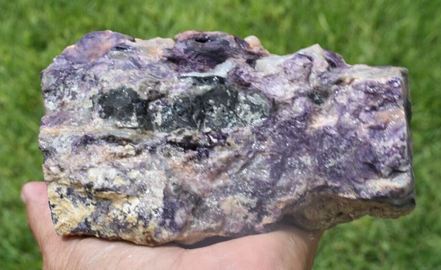 2.20 LB  TIFFANY STONE ROUGH, BERTRANDITE, OPALIZED FLUORITE  Utah (VBN)