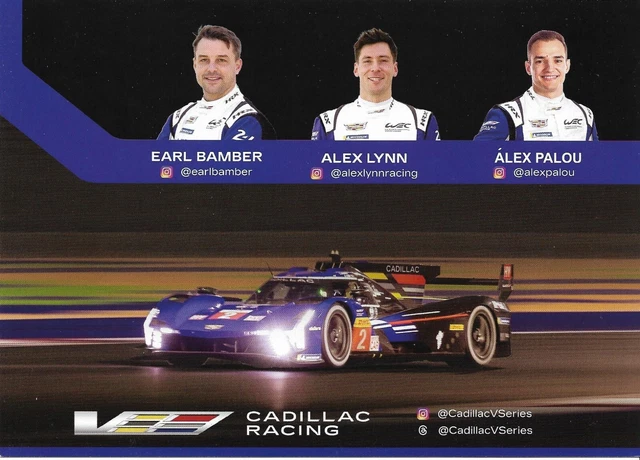 Carte 24H Du Mans 2024 - Cadillac Racing #311 - Aitken / Derani / Drugovich