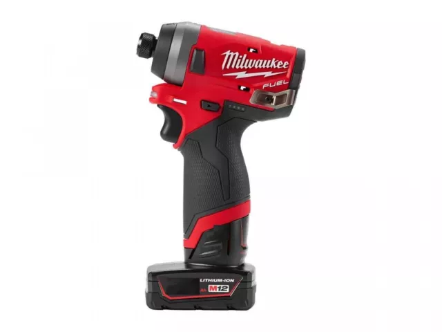 Milwaukee M12FID-202C 12v Li-ion Fuel Impact Driver - Free 1 Year Guarantee