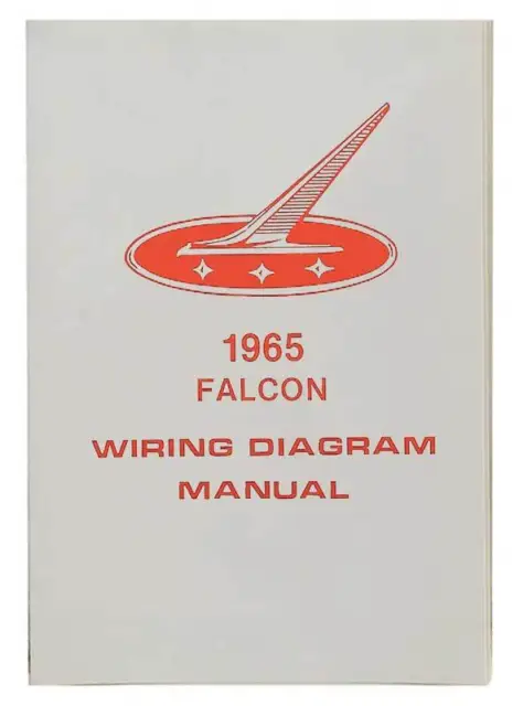 1965 Ford Falcon; Wiring Diagram Manual; Black & White