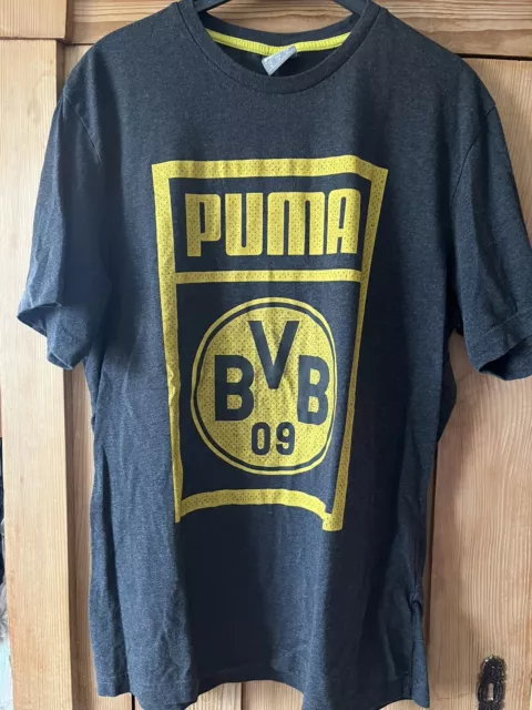 BVB Borussia Dortmund Puma T-Shirt  Gr Xl , Top Zustand