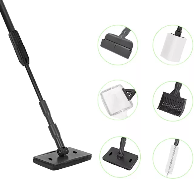 6 In 1 Aquarium Cleaning Tool Kit Algae Scraper Fish Tank Clean Kit Handle