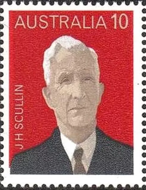 AUSTRALIA - 1975 - Famous Australian -  Prime Minister John Scullin - Scott #615