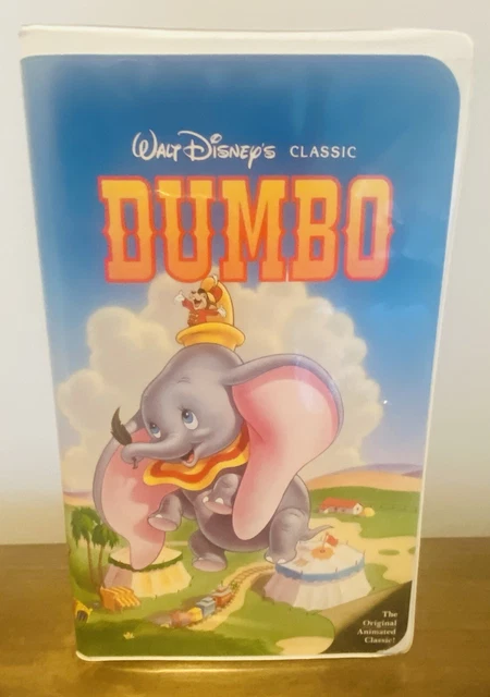 DUMBO - WALT Disney (VHS 024) Black Diamond Classics 1981 VHS £7.42