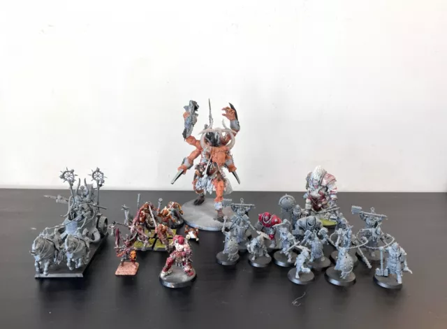 Warhammer Age of Sigmar Army, Slaves to Darkness / Beastmen, Chaos Army 28x