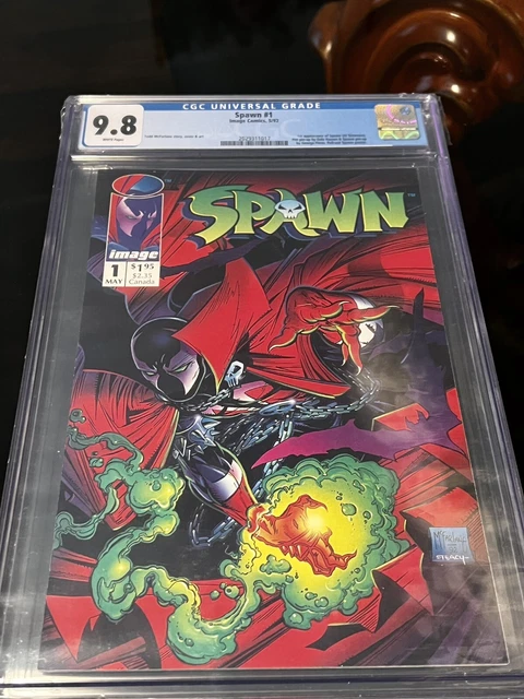 SPAWN #1  (1992 Image Comics) CGC 9.8 NM/M TODD MCFARLANE 1st appearance