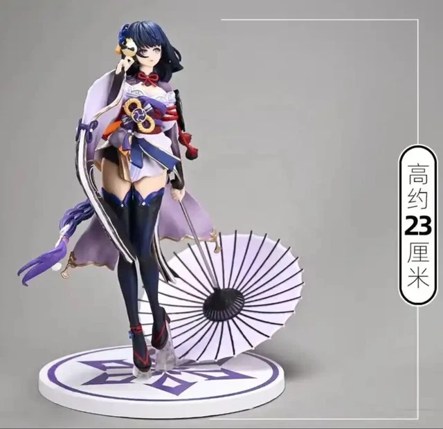 FIGURINE NEUVE GENSHIN Impact Beelzebul Raiden Shogun Gk Pvc statue