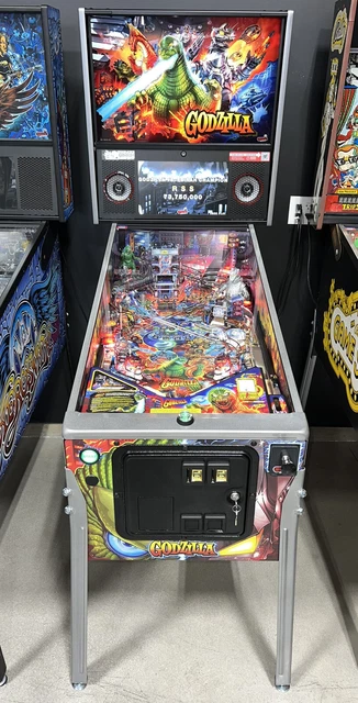Godzilla Limited Edition Pinball Stern Free Ship #987/1000