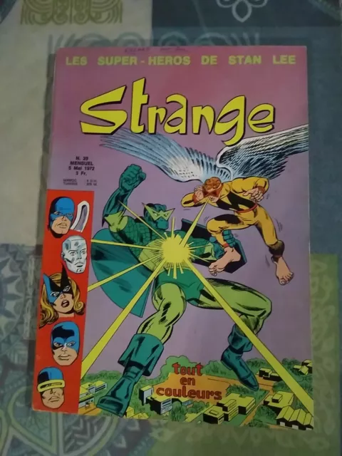 STRANGE N° 29 - Édition Originale 1972 - LUG - 5 Mai 1972 Marvel Stan Lee