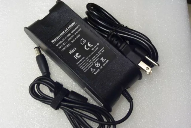 AC Adapter Power Cord Battery Charger 90W For Dell Inspiron 3520 5423 5720