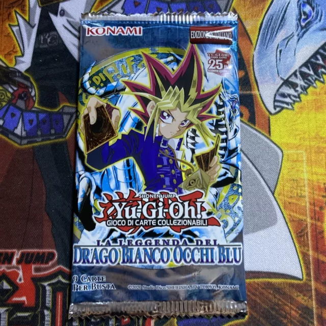 Yu-Gi-Oh! bustina La Leggenda del Drago Bianco Occhi Blu ita