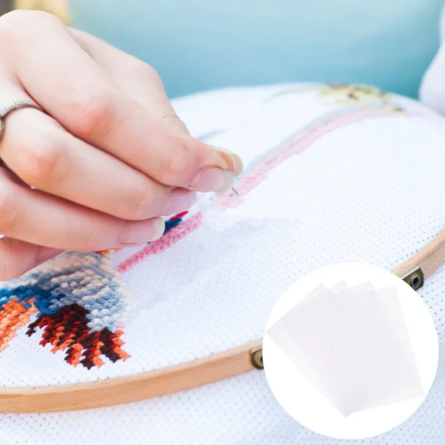 4 Pieces Cross Stitch Cloth Cotton Aida Fabric for Needlework DIY 12 by 18 Inch