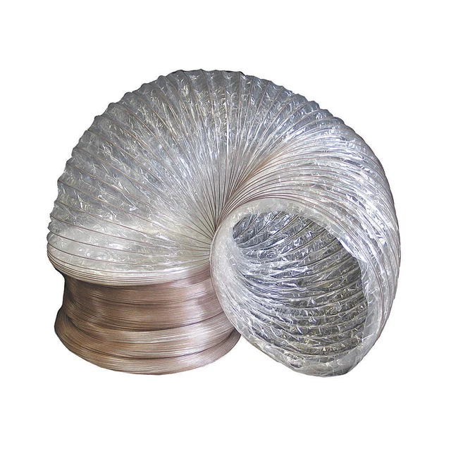 OMNITEC DESIGN INC. OAD10 Flexible Duct,Mylar,10" ID,25ft L