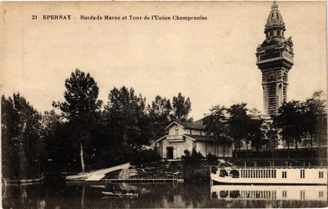 CPA ÉPERNAY - Brds de Marne et Tour de l'Union Champenoise (742260)