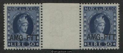 AMG Trieste Fiscal Revenue Stamp, FTT F48c1 mint, VF