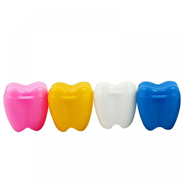 Tooth Storage Case Baby Tooth Keepsake Box Plastic Children Deciduous Teeth Box
