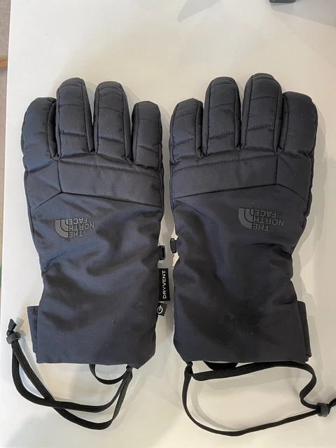 North Face Unisex Ski Gloves Size S/M Mens Black 2