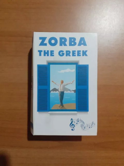 Carillon Libro Sirtaki Zorba The Greek Con Bottiglia Ouzo Sigillata E Bicchiere