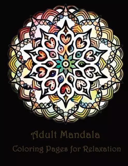 Adult Mandala Coloring Pages for Peace and Relaxation by Plant Publishing (Engli