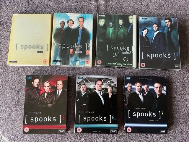 SPOOKS DVD COLLECTION. 1 to 10 Plus Code 9 And Greater Good £29.30