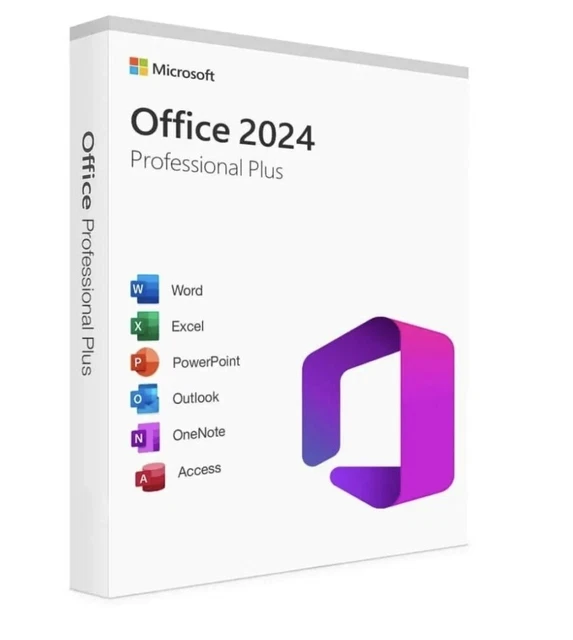 MICROSOFT OFFICE 2024 Professional Plus Lifetime £41.00 - PicClick UK