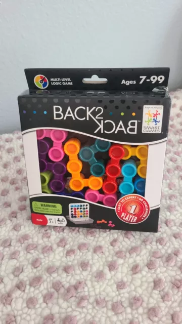 Back-2-Back by SmartGames Ages 7+ , Award Winning Game 60 Challenges SmartToys