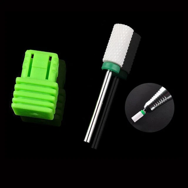 3 pz trapano per manicure grana fine chiodo punta trapano chiodo bit 3