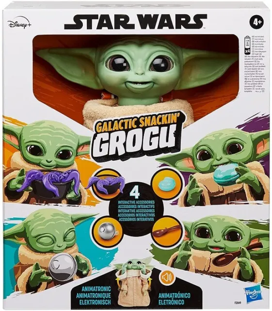 Star Wars Hasbro Grogu Golosone Galattico, The Child animatronico 28 cm