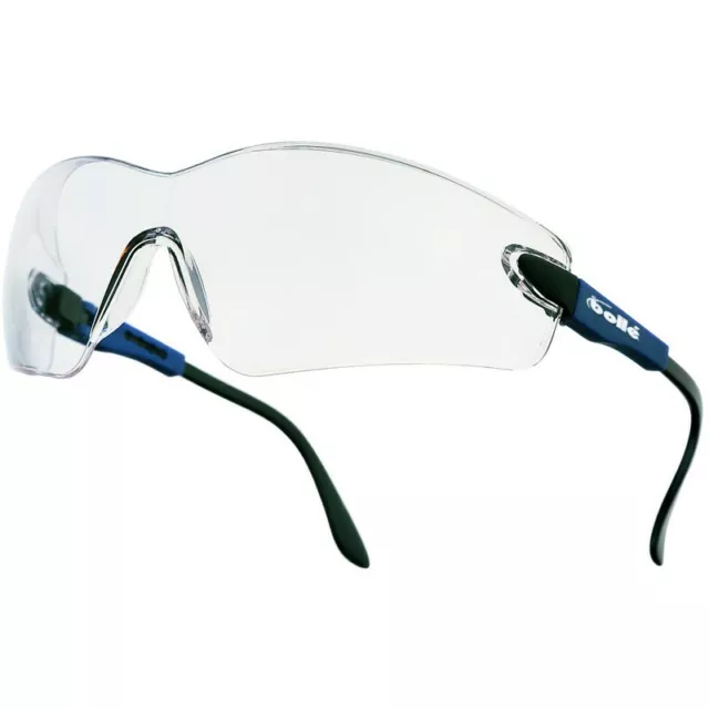 Bolle Viper VIPCI Safety Glasses Adjustable Temples All Round Vision - Clear