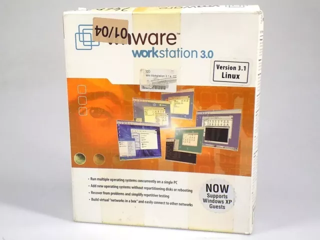 Vmware Workstation 3.0 Version 3.1 für Linux, VWM-WS-20011022-301, NEUWARE