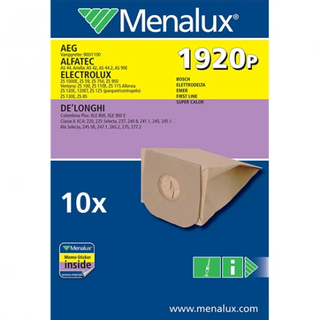 Sacchetti Aspirapolvere Menalux 1920P 9001967299