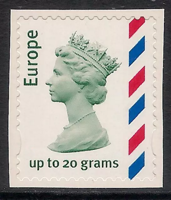 GB 2010 sg2357b Europe 20g NVI self adhesive stamp MNH