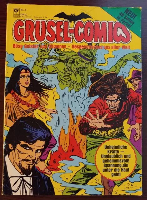 Grusel-Comics Nr.2 - Böse Geister und Dämonen - Condor Verlag 1981