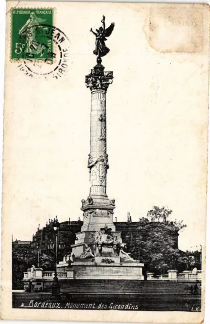 CPA ed. AQuA 2 BORDEAUX Monument des Girondins (214435)
