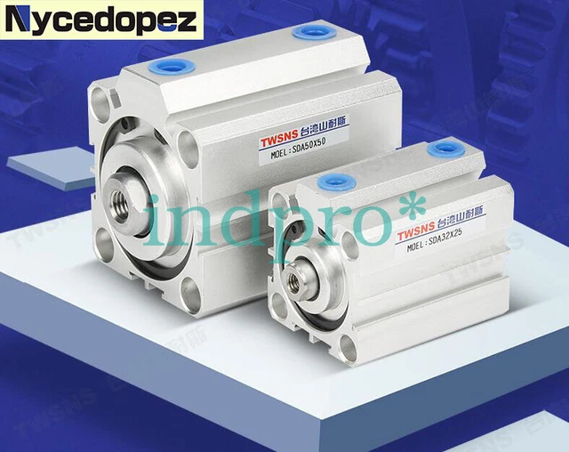 SMC SDA40 Series Thin Cylinder Bore Stroke 40*5-40*100  (Brand New)