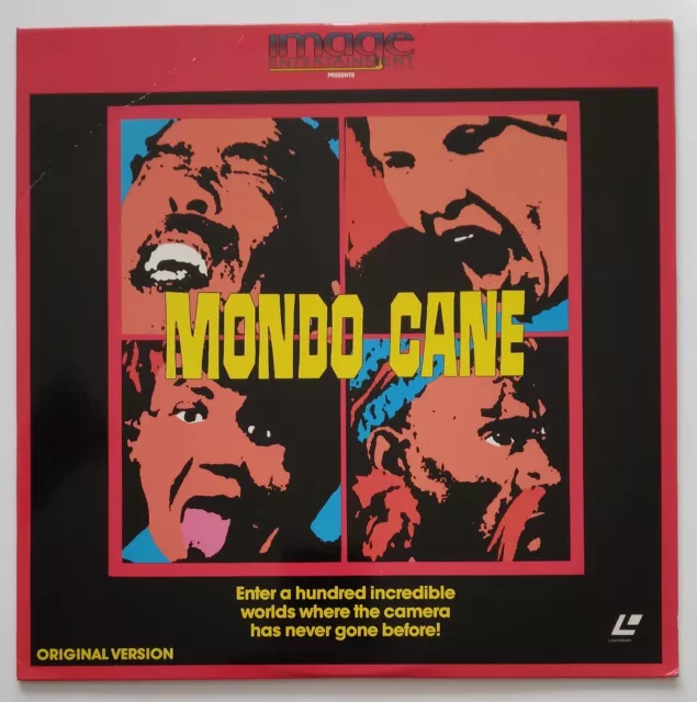 Mondo Cane Laserdisc Jacopetti Prosperi ORIGINAL VERSION